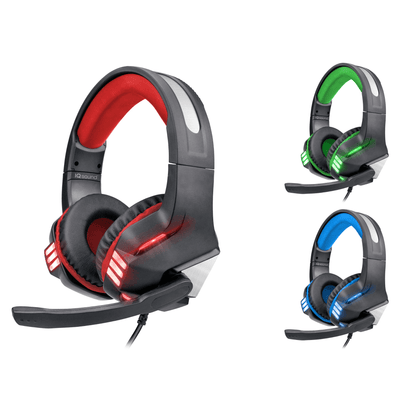 Supersonic Pro-Wired Gaming Headset w Stereo Surround Sound